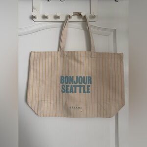 Brand New Sezane Seattle Tote